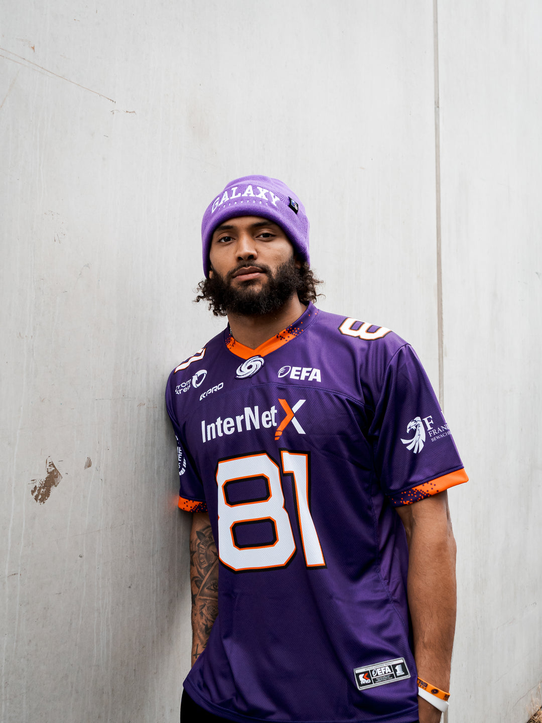 Galaxy Fan Jersey 2026 Purple