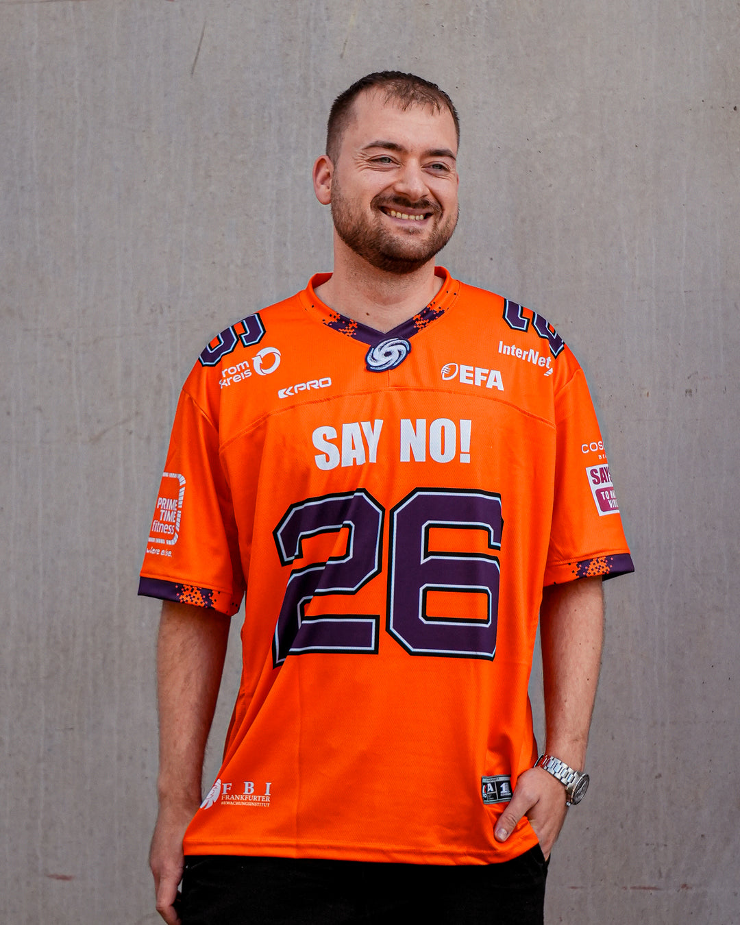 Galaxy Fan Jersey 2026 Orange