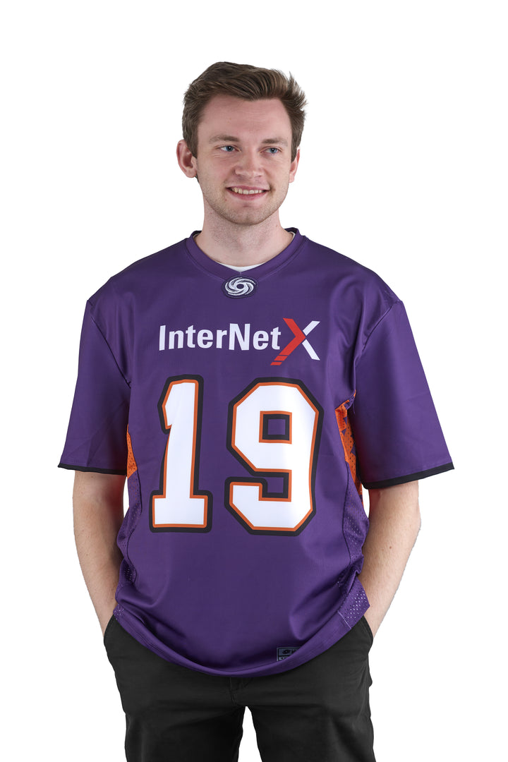 Galaxy Fan Jersey 2025 Purple