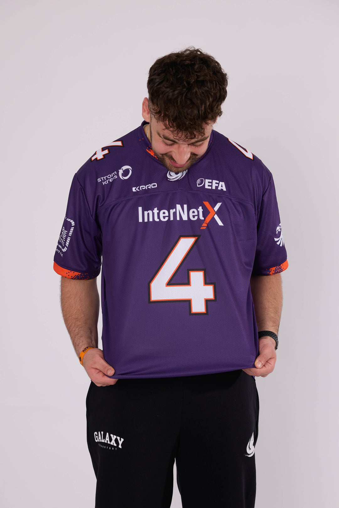 Galaxy Fan Jersey 2026 Purple